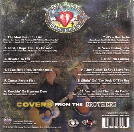 Bellamy Brothers: Covers From The Brothers [CD]