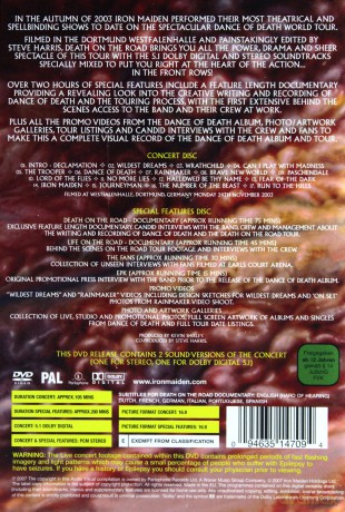 Iron Maiden: Death On The Road Live (Standard) [3DVD]
