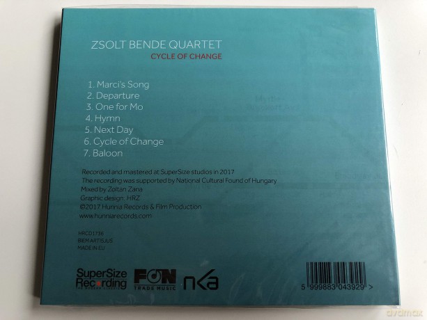 Zsolt Bende Quartet: Cycle of Change [CD]