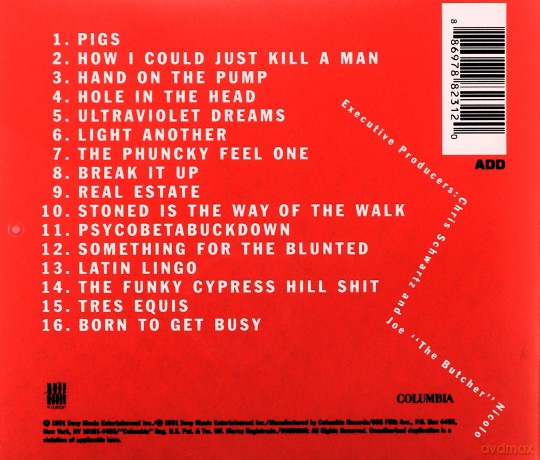 Cypress Hill: Cypress Hill [CD]