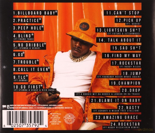 Dababy-Blame It On Baby -Dlx- [CD]