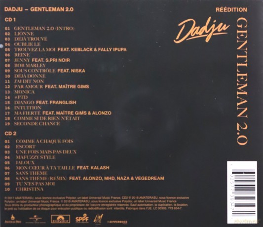 Dadju Gentleman 2.0 [2CD]