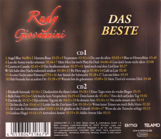 Rudy Giovannini: Das Beste [2CD]