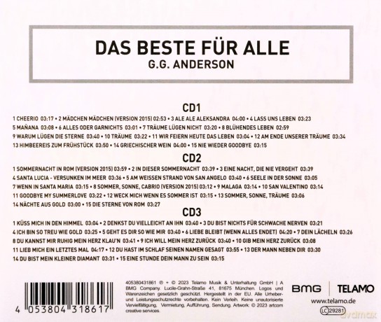 G.G. Anderson: Das Beste Für Alle [3CD]
