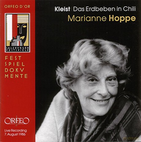 Marianne Hoppe: Das Erdbeben in Chili d [CD]