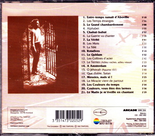 Guy Beart: D'aujourd'hui & De Tous Les Temps [CD]