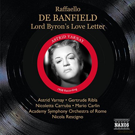 Rescigno/Varnay/Ribla: DE BANFIELD: Lord Byrons [CD]
