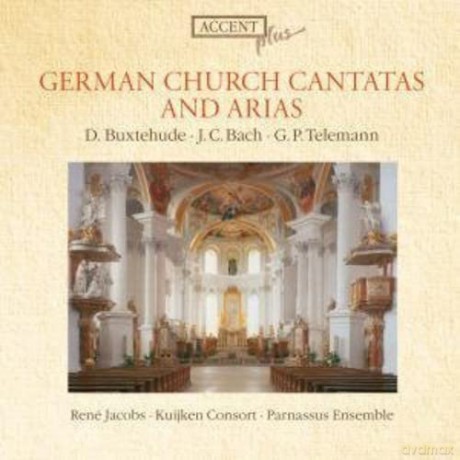 Jacobs/Kuijken Consort/Parnassus Ensembl: Deutsche Kirchenkantaten Und Arien [CD]