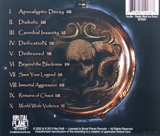 Accuser: Diabolic [CD]