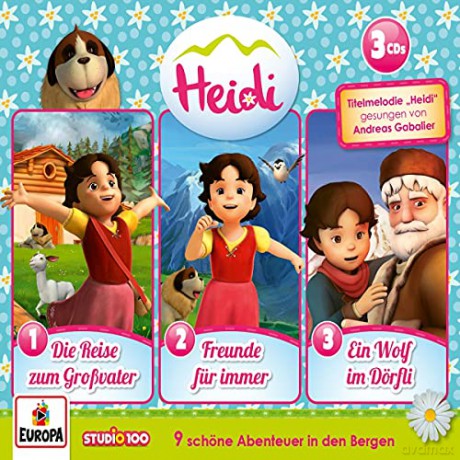 Heidi: Die 1. 3er Box (Folgen 1,2,3) [3CD]
