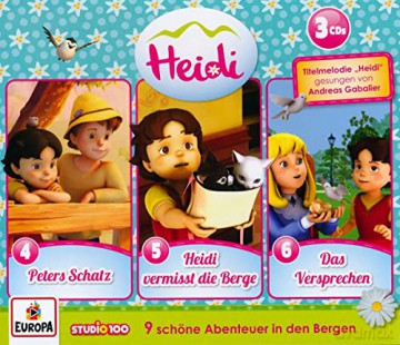 Heidi: Die 2.3er Box (Folgen 4,5,6) [3CD]