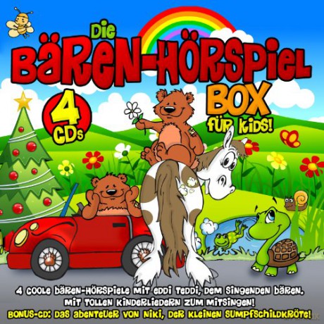 Eddi Edler: Die Bären-Hörspiel-Box Für Kids [4CD]
