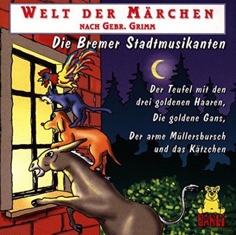 Audiobook: Die Bremer Stadtmusikante [CD]