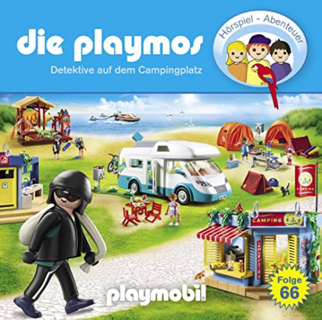 Die Playmos: Die Playmos-(66)Detektive Auf Dem Campingplatz [CD]