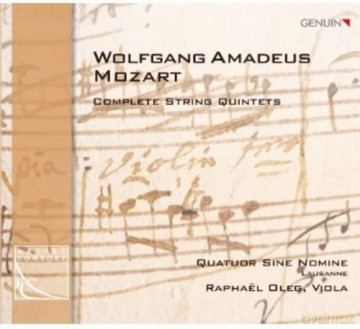 Quatuor Sine Nomine/Oleg: Die Streichquintette [2CD]