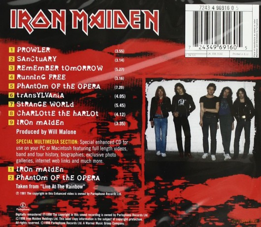 Iron Maiden: Iron Maiden [CD]