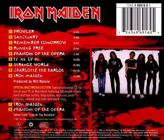 Iron Maiden: Iron Maiden [CD]