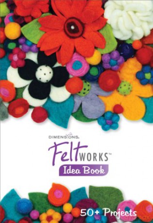 Dimensions Needlecrafts Feltworks Idea Book [CD]