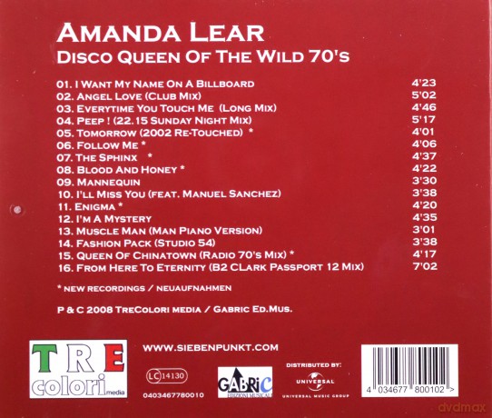 Learamanda: Disco Queen Of The Wild 70'S [CD]