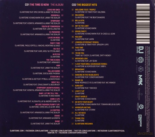 Dj Antoine: DJ Antoine-The Time Is Now [2CD]