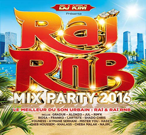 DJ KIM-RAI RnB MIX PARTY 2016 [4CD]