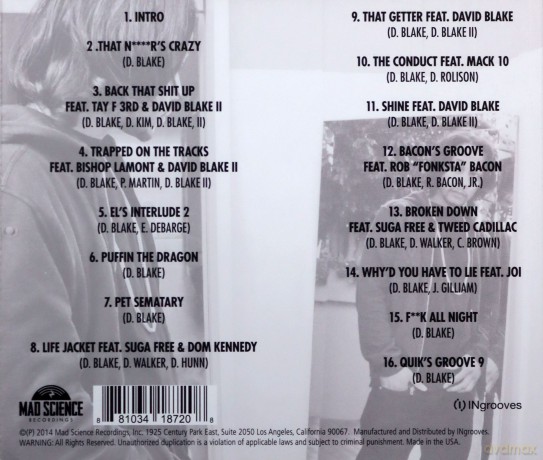 Dj Quik-The Midnight Life [CD]
