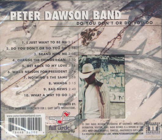 Peter Dawson Band: Do You Don'T Or Do You Do [CD]