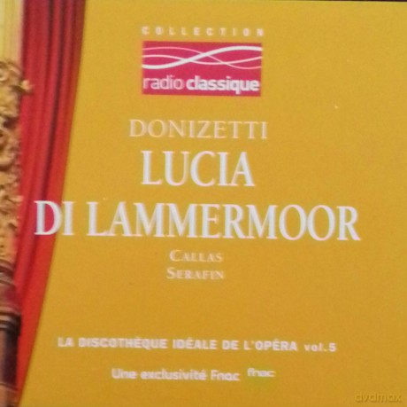 Donizetti-Lucia Di Lammermoor -Extraits- [CD]
