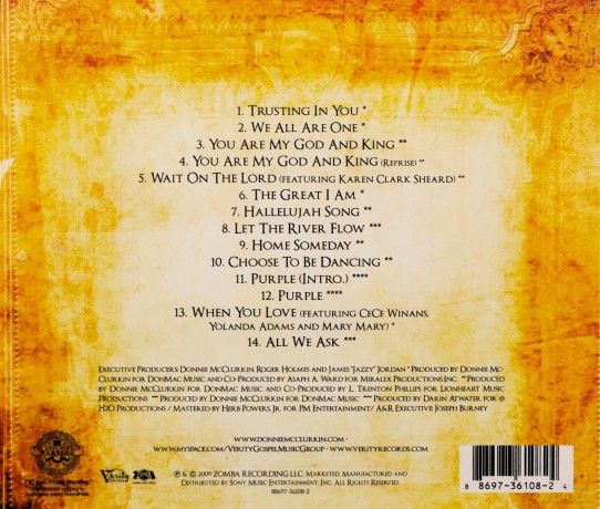 Donnie Mcclurkin-We All Are One (Live In Detroit) [CD]