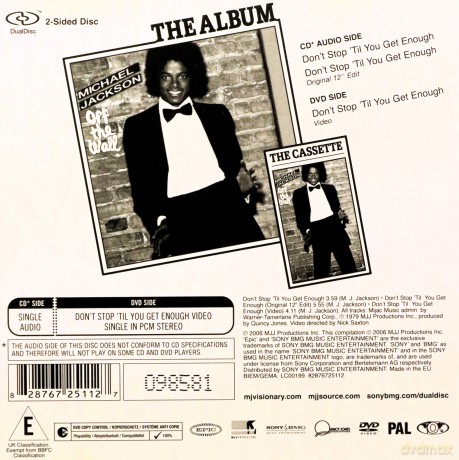 Michael (Ed.Numerot Jackson: Don't stop 'til you get enough+DVD [CD]