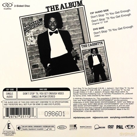 Michael (Ed.Numerot Jackson: Don't stop 'til you get enough+DVD [CD]