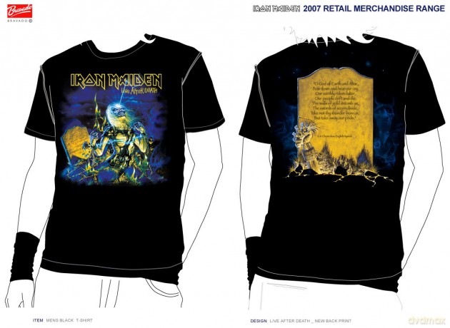 Iron Maiden: Lad 08 S [T-Shirt]