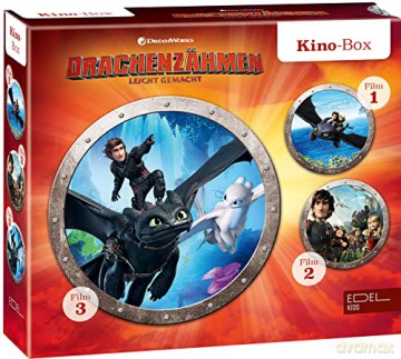 DrachenzHmen Leicht Gemacht: Drachenzhmen-(1-3)Kino-Box [3CD]