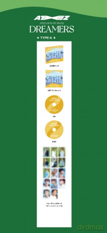 Ateez: Dreamers (Version A) [CD]