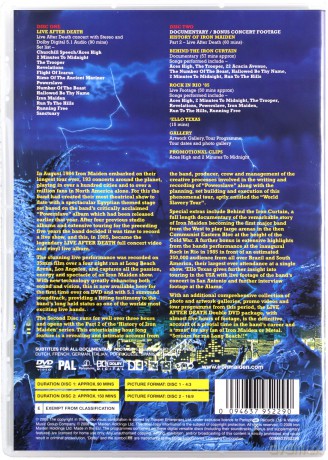 Iron Maiden: Live After Death [2DVD]