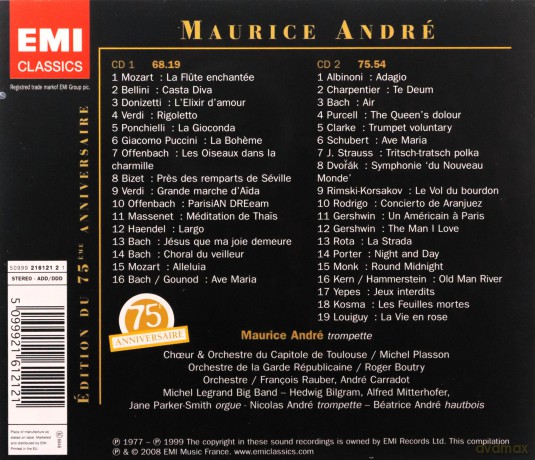 Maurice Andre: Edition du 75eme anniversaire [2CD]