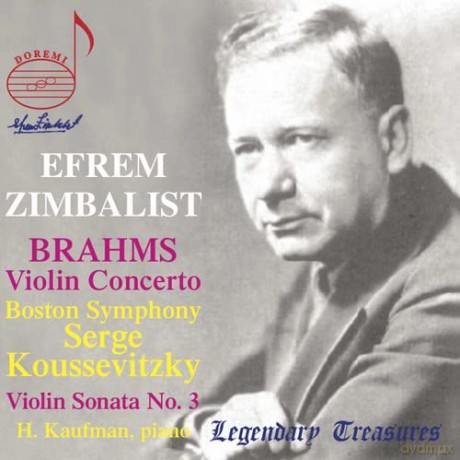 Efrem Zimbalist: Efrem Zimbalist plays Brahms [CD]