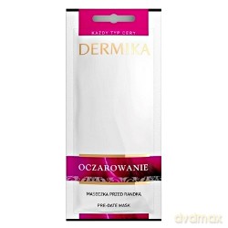 Dermika Maseczka piękności Odkrycie Maseczka - Peeling z ziarenkami jojoba 10ml (37010)  [KOSMETYKI]