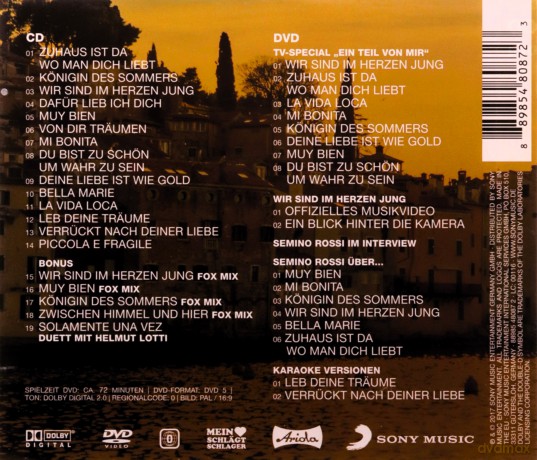 Semino Rossi: Ein Teil Von Mir-Geschenk-Edition [2CD]