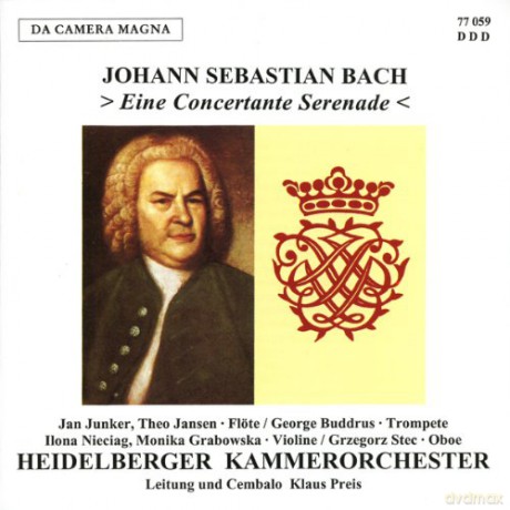Preis/Heidelberger Ko: Eine Concertante Serenade [CD]