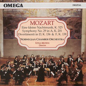 Mozart: Eine Kleine Nachtmusik-Norwegian Chamber Orchestra [CD]