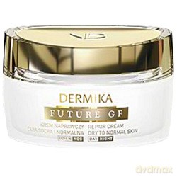 Dermika Future GF Przeciwzmarszczkowy krem naprawczy do cery suchej i normalnej 50ml (43010)  [KOSMETYKI]