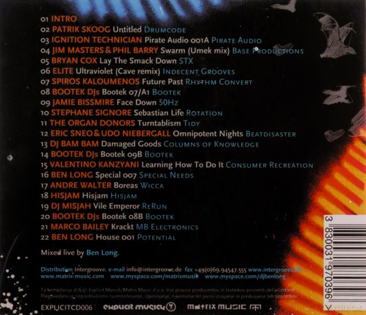 Ben Long: Ekspozicija 06 [CD]