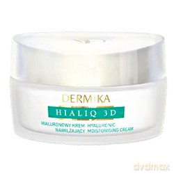 Dermika Hialiq 3D Hialuronowy krem nawilżający dzień/noc 50ml (65001)  [KOSMETYKI]