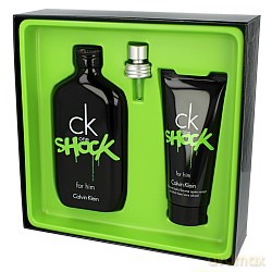 Calvin Klein One Shock for Him Zestaw - woda toaletowa 200ml spray + balsam po goleniu 100ml (51124)  [PERFUMY]