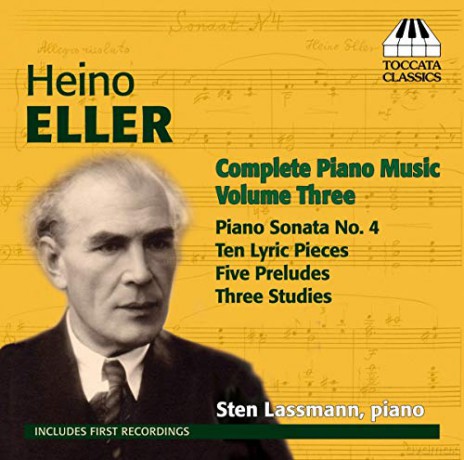Sten Lassmann: ELLER: Piano Music Vol.3 [CD]