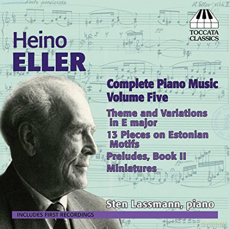 Sten Lassmann: ELLER: Piano Music Vol.5 [CD]