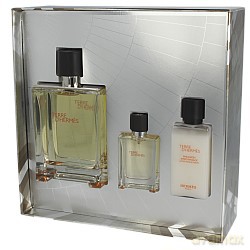 Hermes Terre d Hermes Zestaw - woda toaletowa 100ml spray + balsam po goleniu 40ml + woda toaletowa 12,5ml spray (40458)  [PERFUMY]