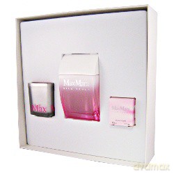Max Mara Silk Touch Zestaw - woda toaletowa 90ml spray + mini woda toaletowa 5ml + świeczka (80114/80734)  [PERFUMY]
