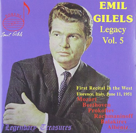 Emil Gilels: Emil Gilels Legacy Vol. 5 [CD]